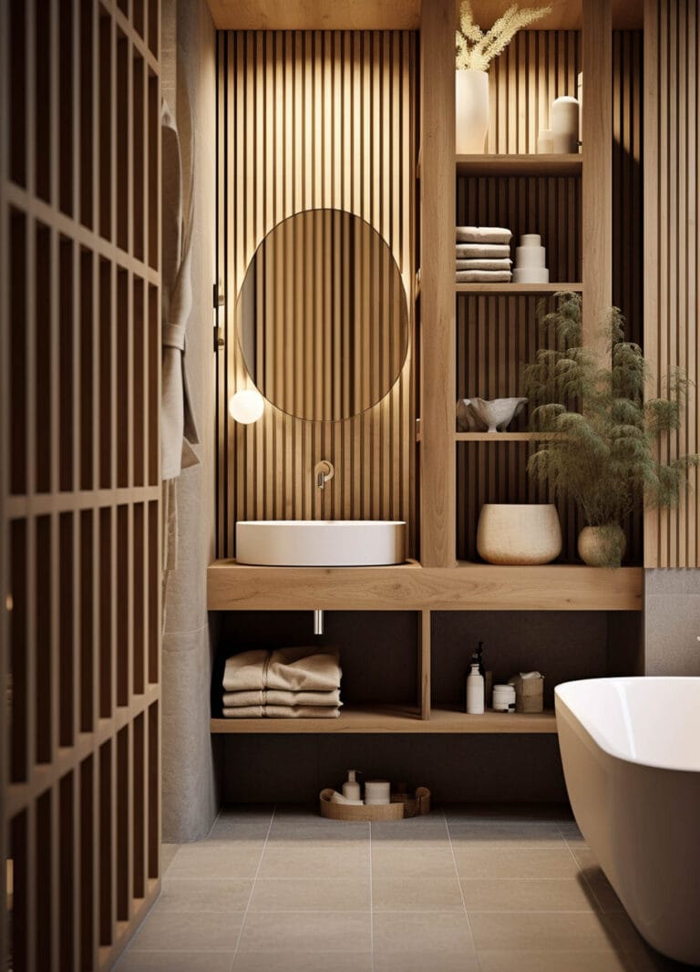 bathroom vanity in California